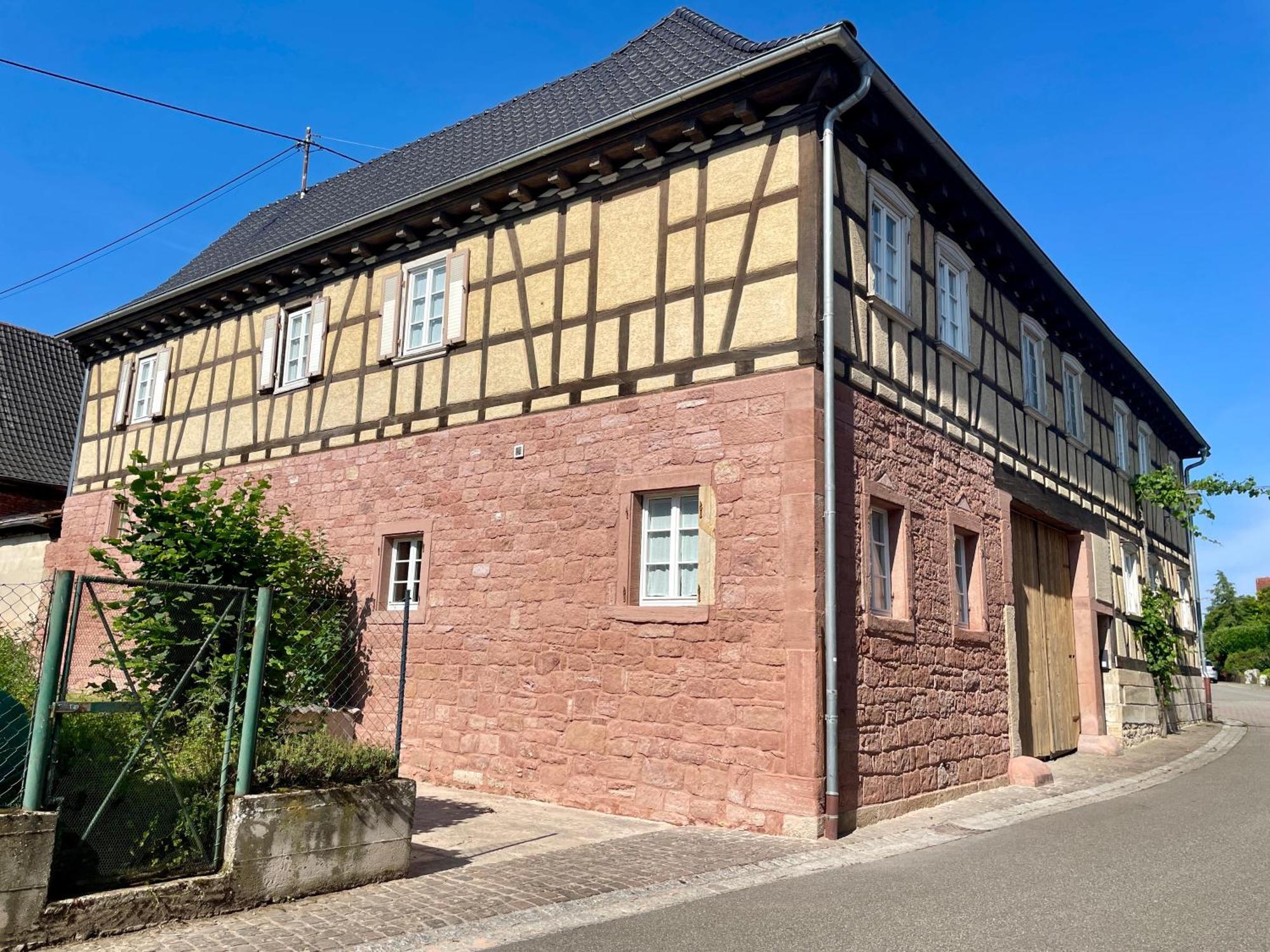 Auszeit - Historisches Ferienhaus In Der Suedpfalz Dierbach Ngoại thất bức ảnh