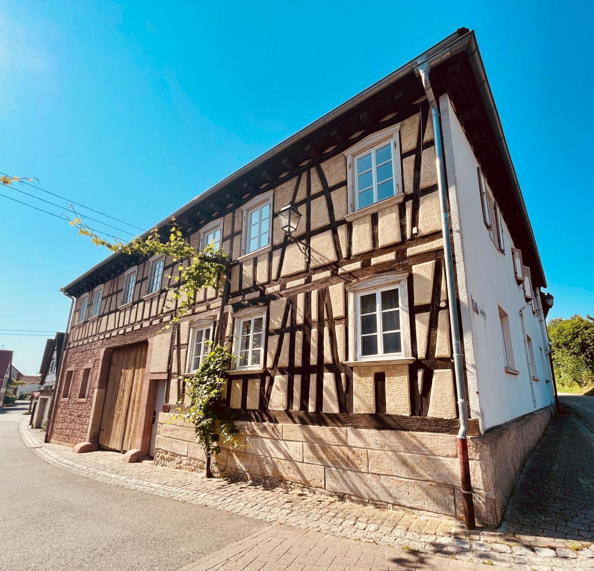 Auszeit - Historisches Ferienhaus In Der Suedpfalz Dierbach Ngoại thất bức ảnh