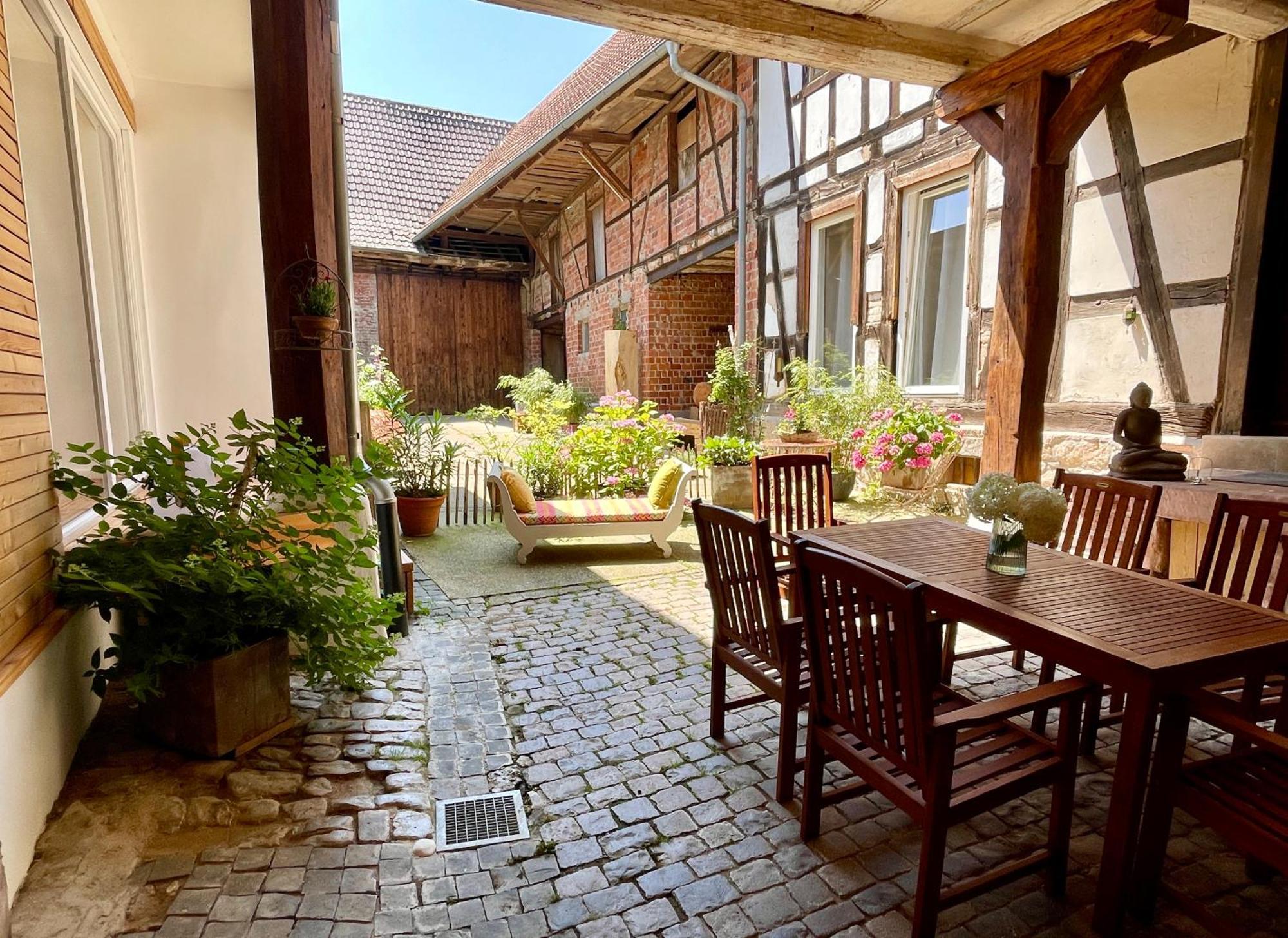 Auszeit - Historisches Ferienhaus In Der Suedpfalz Dierbach Ngoại thất bức ảnh