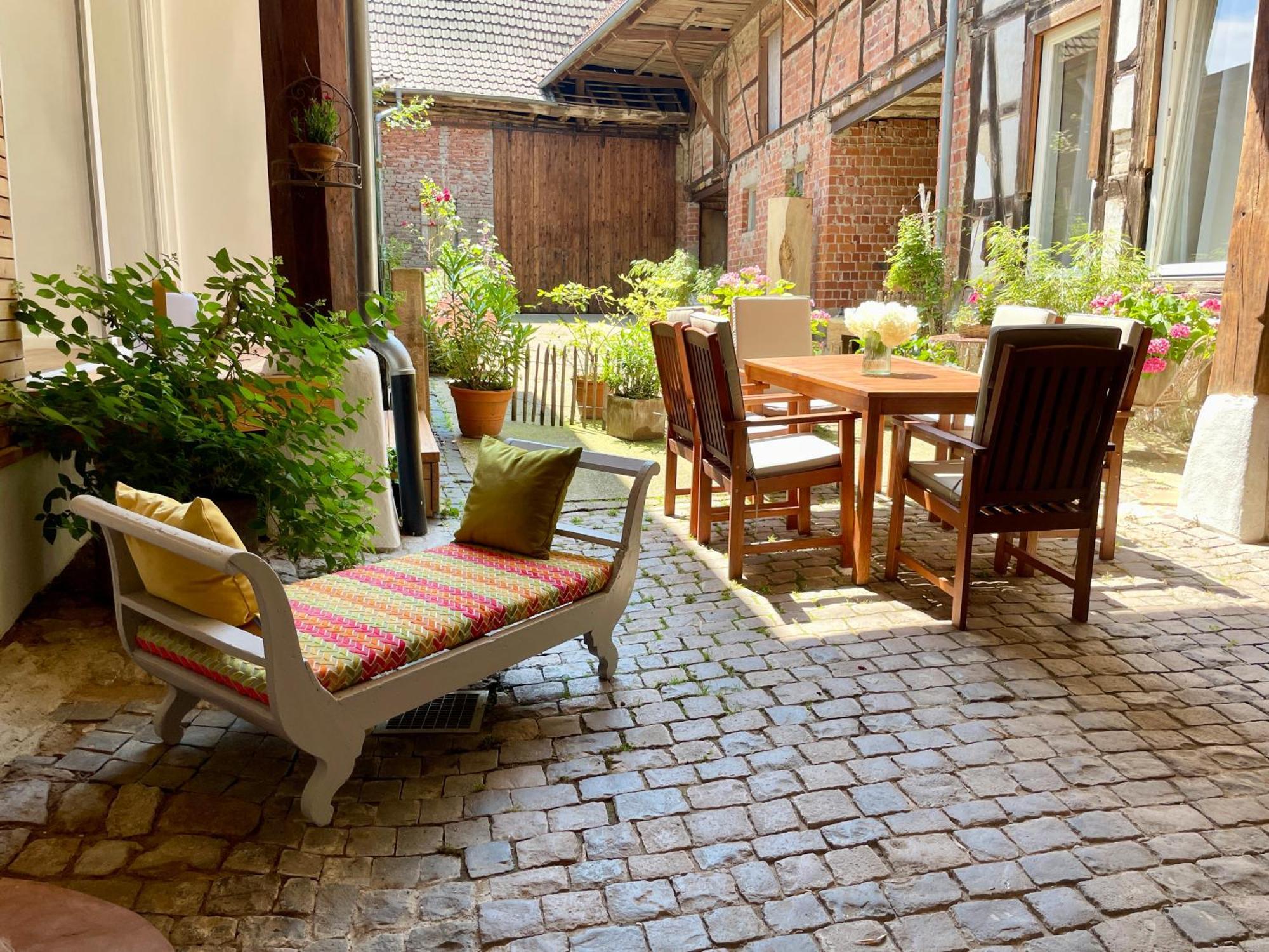 Auszeit - Historisches Ferienhaus In Der Suedpfalz Dierbach Ngoại thất bức ảnh